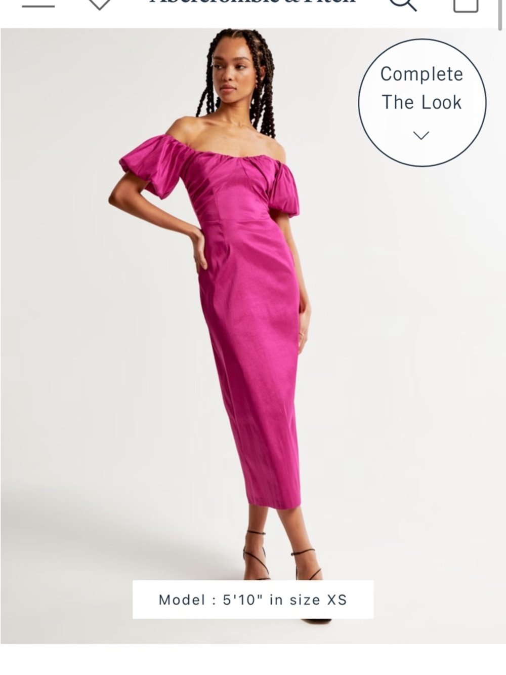 Fuchsia Abercrombie Dress